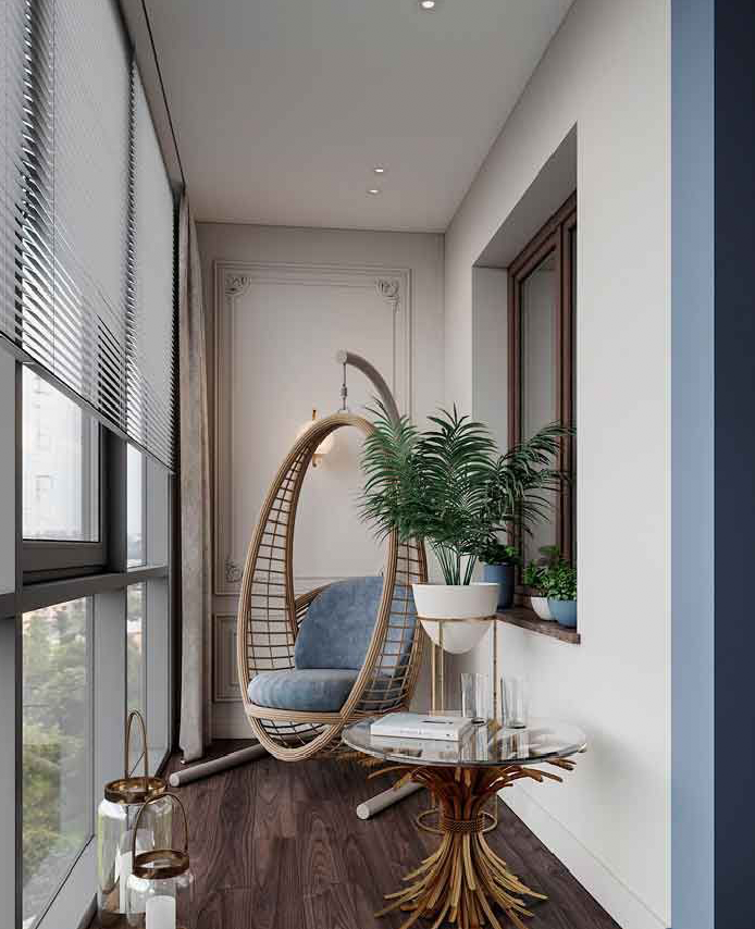 Un terrazzo o un balcone ben curato aumentano il benessere abitativo della casa