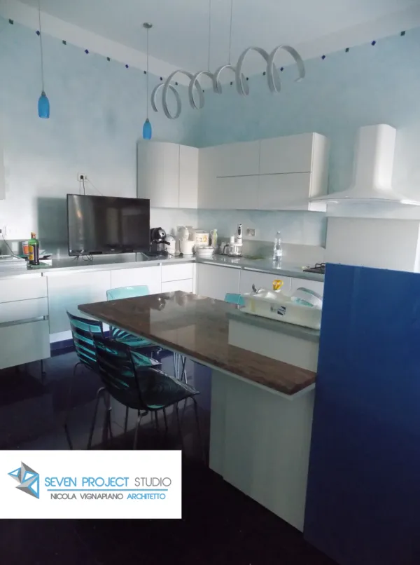 progetto ristrutturazione-cucina-moderna-su misura -Angri