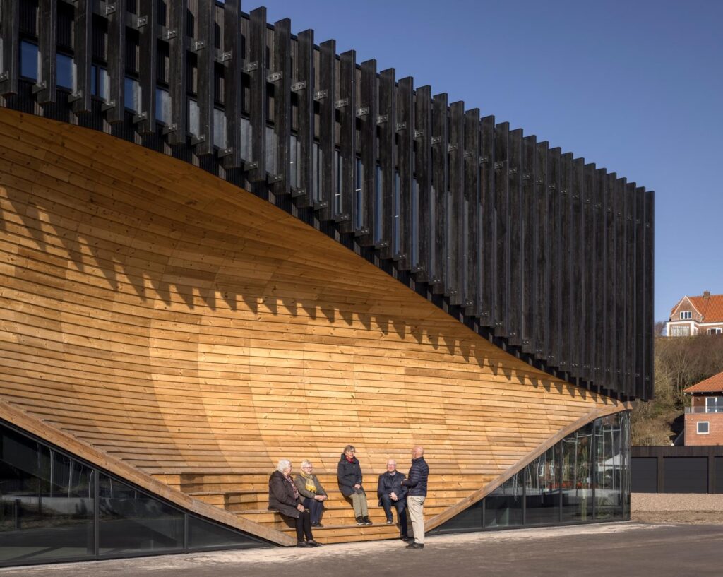 architettura ecosostibile esempi il klimatorium di Lemvig in Danimarca
