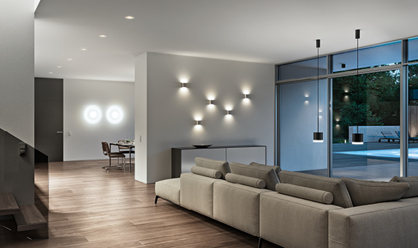 lampade led da parete per interni moderni
