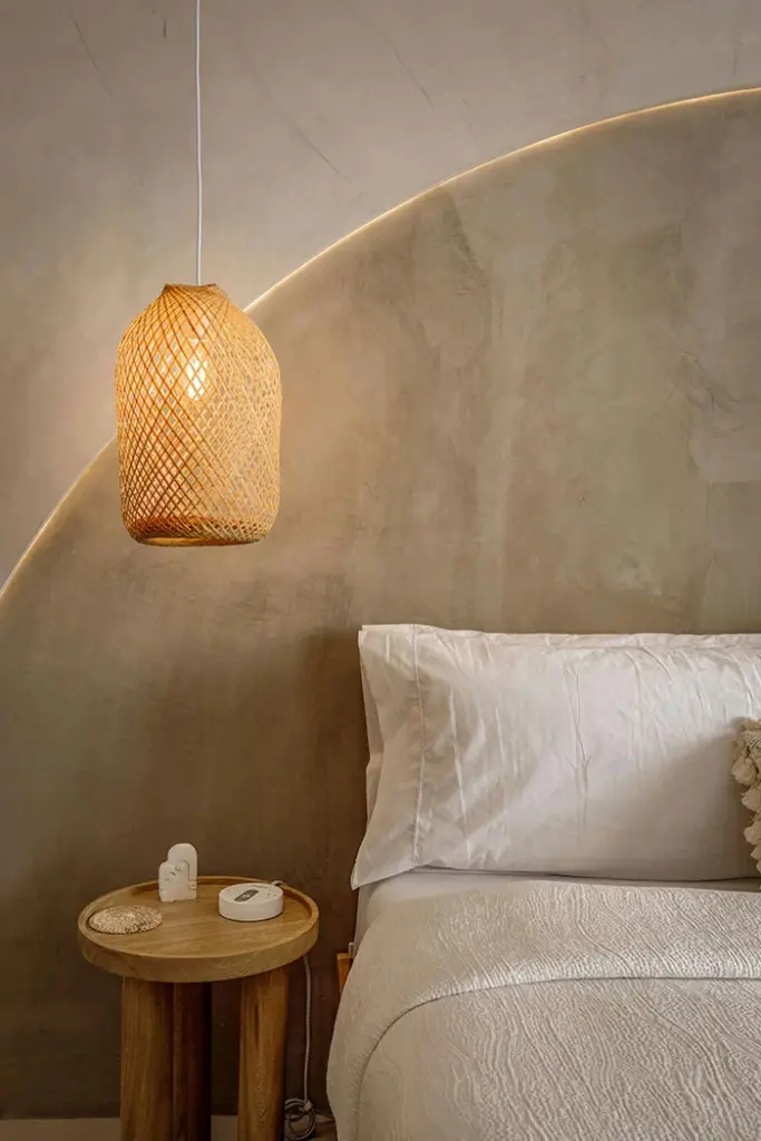 stile scandinavo casa con dettagli artigianali